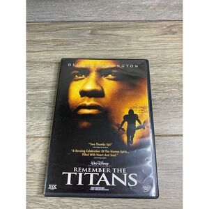 Remember the Titans DVD Denzel Washington Disney Sports Drama THX 22353 2001